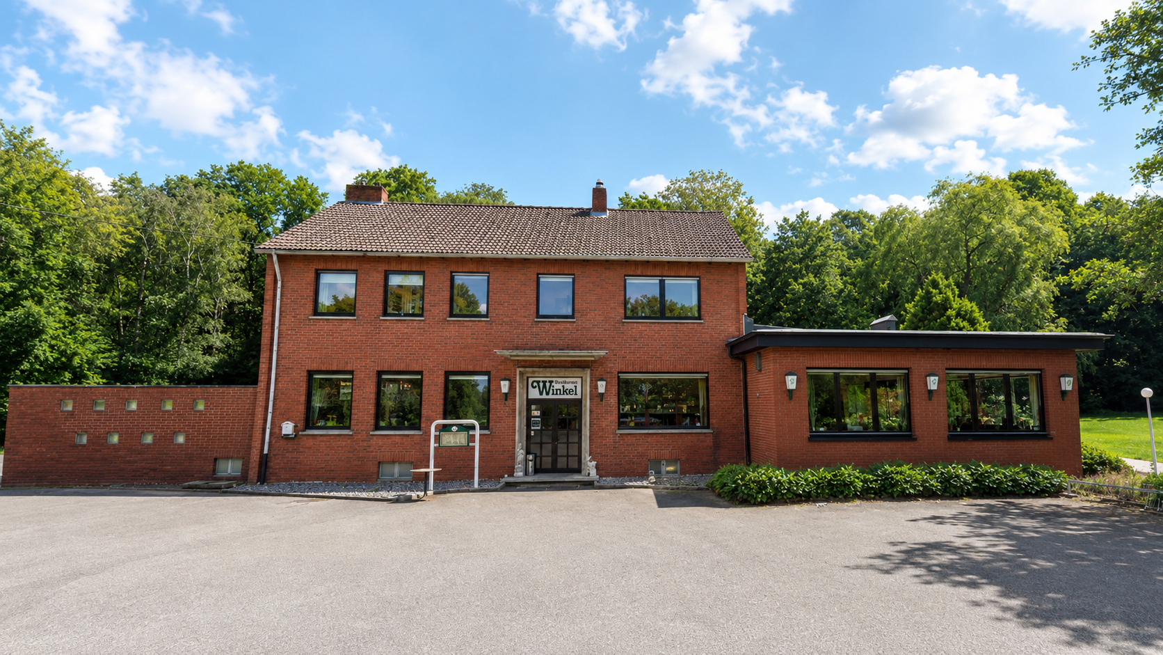 Restaurant Im Grünen Winkel in Werne mit Terrasse, Biergarten und ruhiger Lage im Grünen